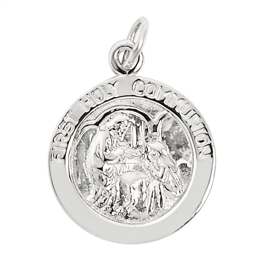 Sterling Silver "First Holy Communion" Pendant
