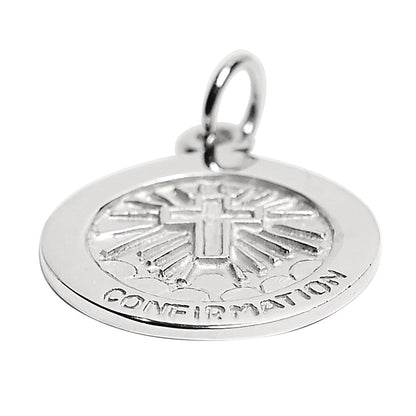 Sterling Silver "Confirmation" Cross Pendant