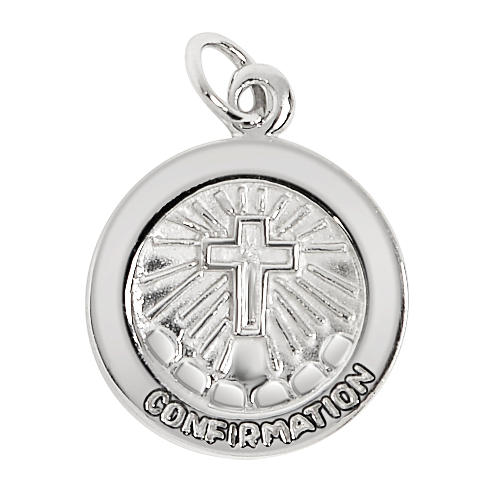 Sterling Silver "Confirmation" Cross Pendant