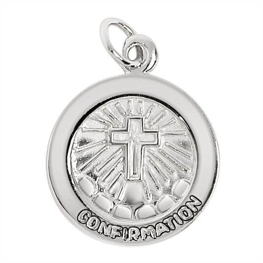 Sterling Silver "Confirmation" Cross Pendant