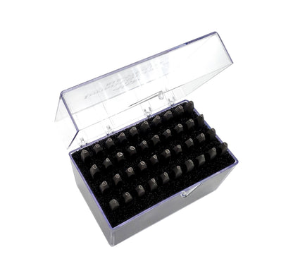 Uppercase Alphabet Stamp Set With Numbers