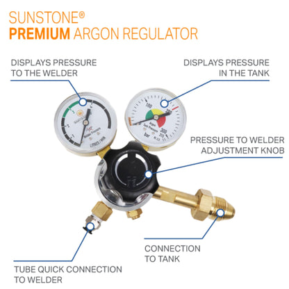 Premium Argon Gas Regulator