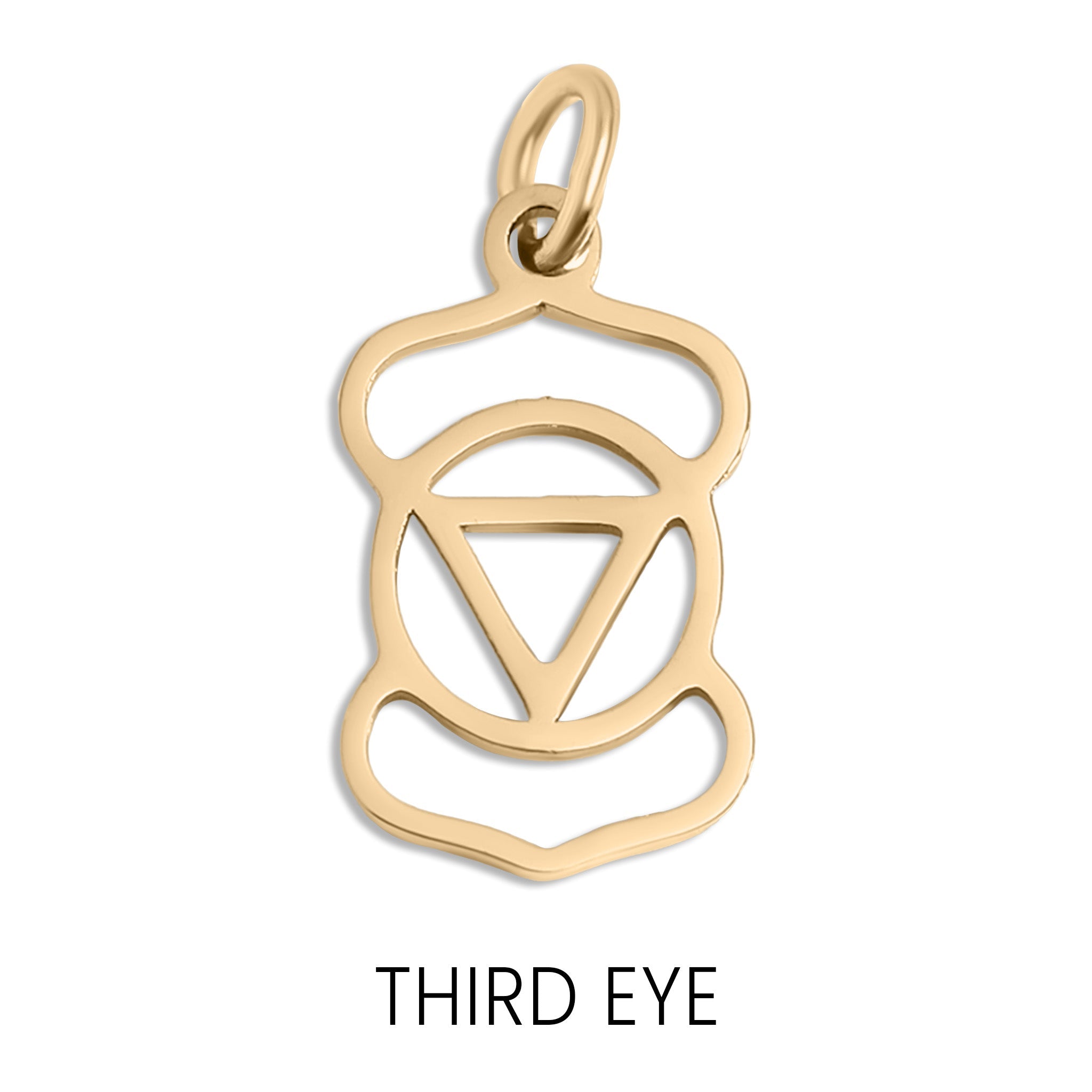 18K Gold PVD Stainless Steel Chakra Charms