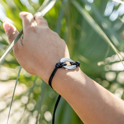 Stainless Steel Engravable Washer Friendship Bracelet