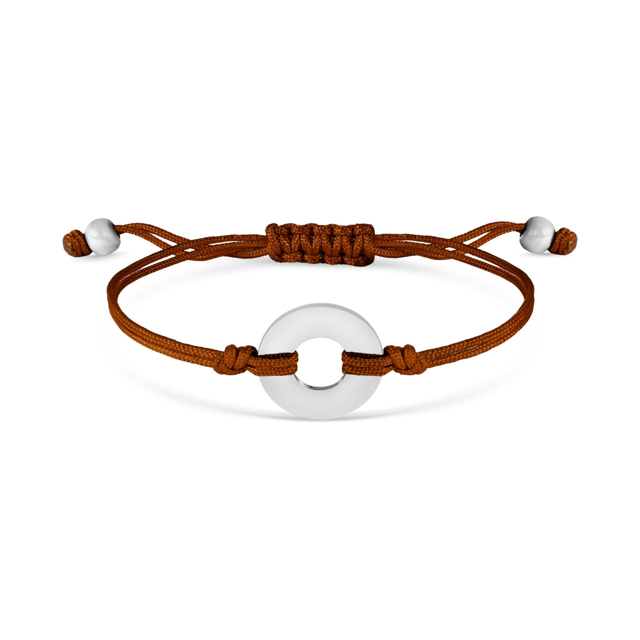 Stainless Steel Engravable Washer Friendship Bracelet