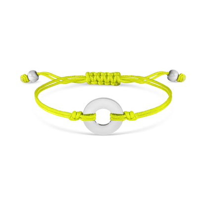 Stainless Steel Engravable Washer Friendship Bracelet