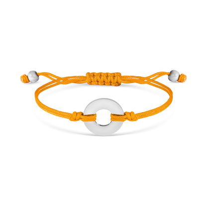 Stainless Steel Engravable Washer Friendship Bracelet