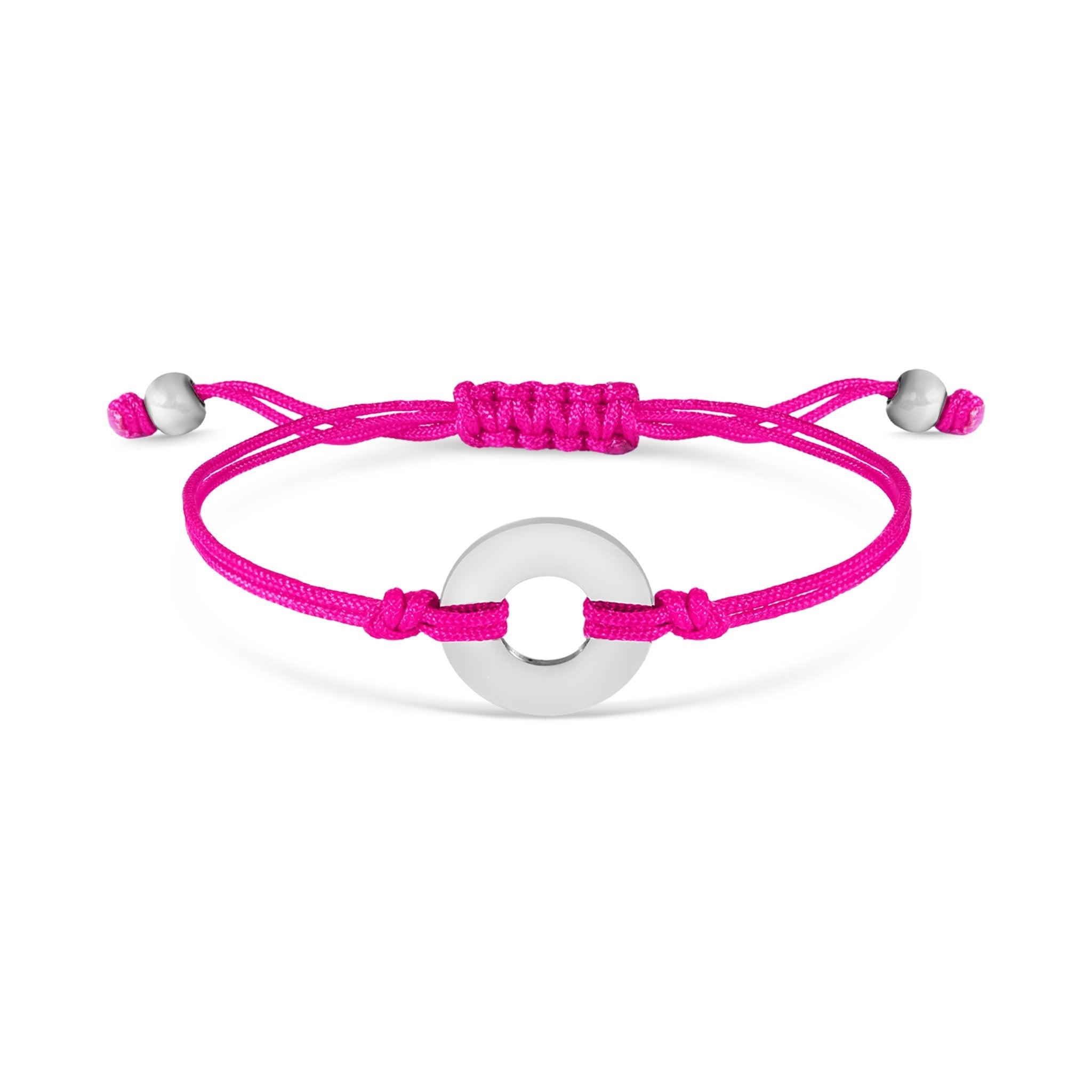 Stainless Steel Engravable Washer Friendship Bracelet