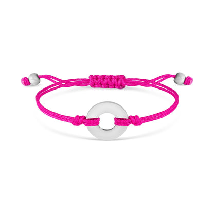 Stainless Steel Engravable Washer Friendship Bracelet