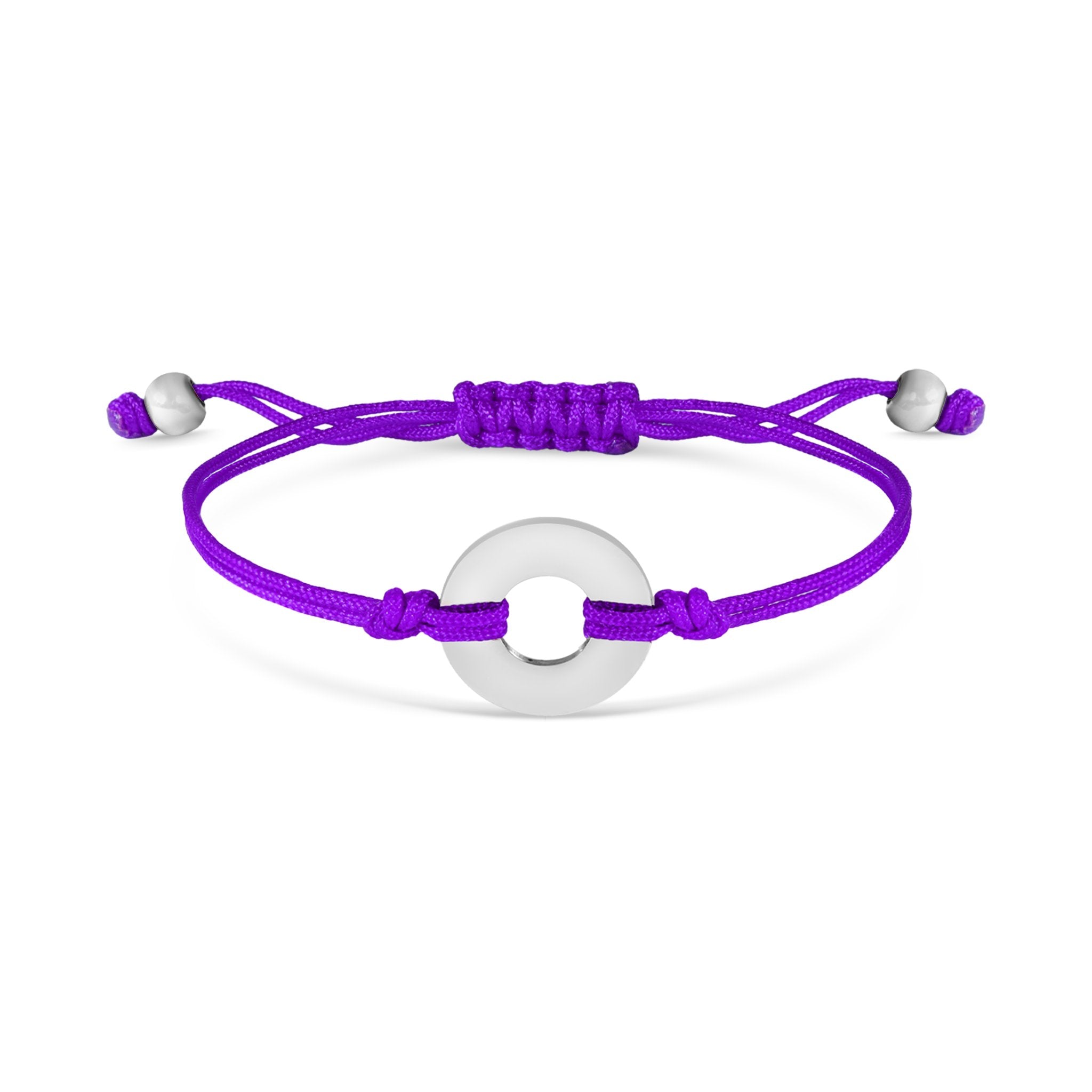 Stainless Steel Engravable Washer Friendship Bracelet