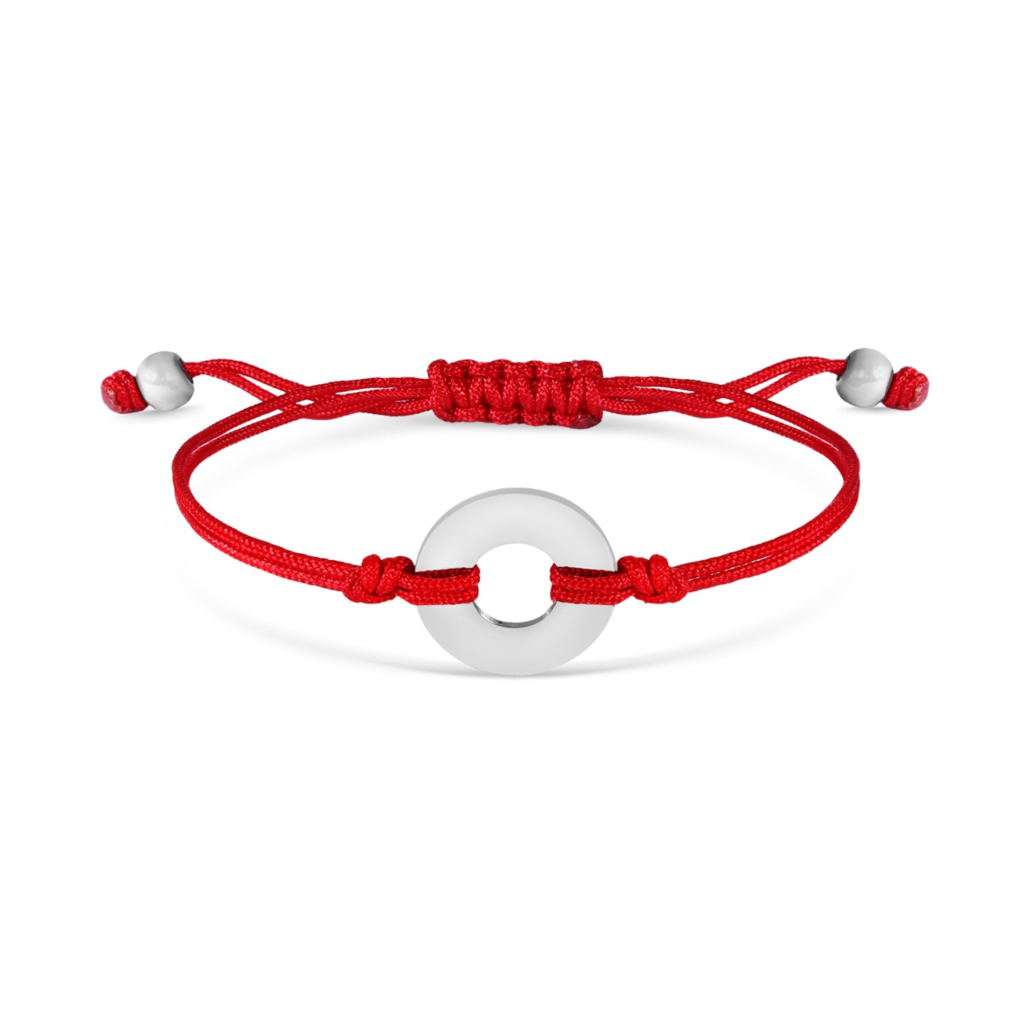 Stainless Steel Engravable Washer Friendship Bracelet
