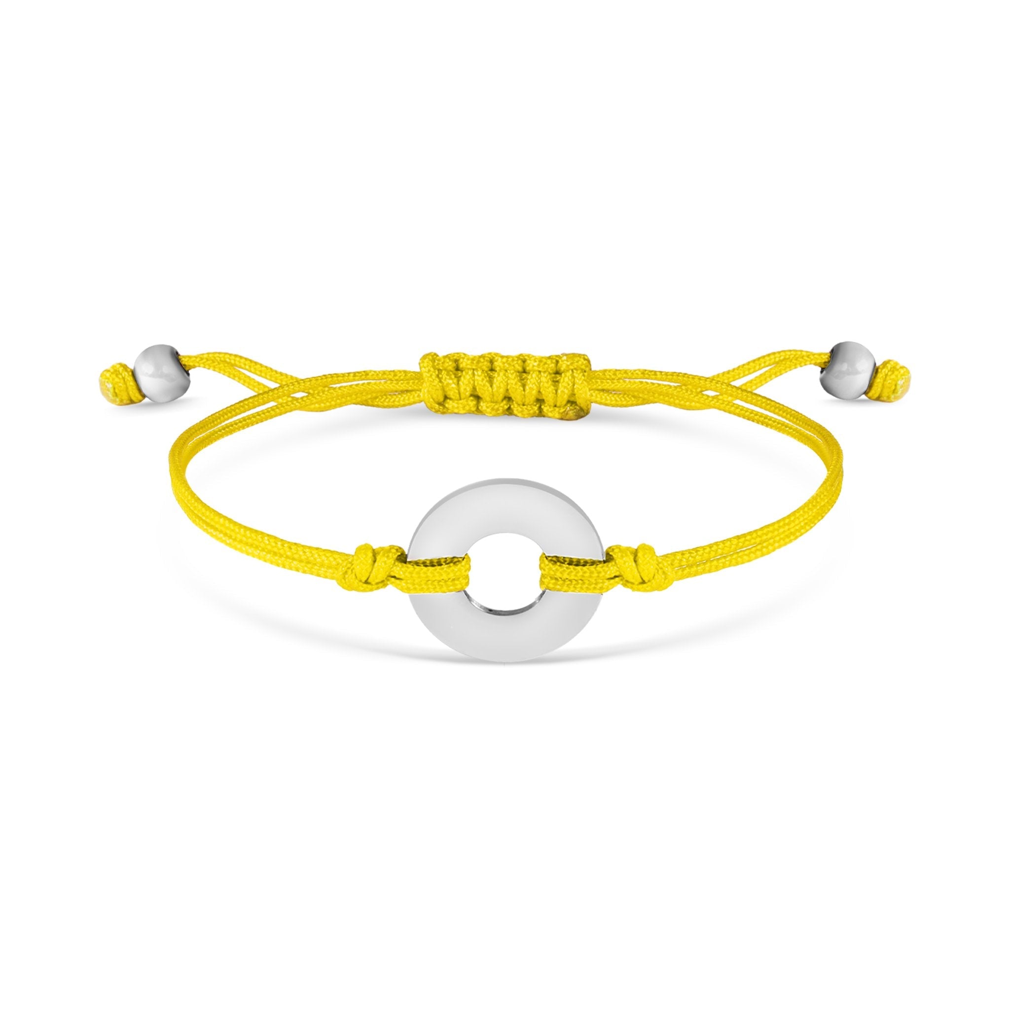 Stainless Steel Engravable Washer Friendship Bracelet
