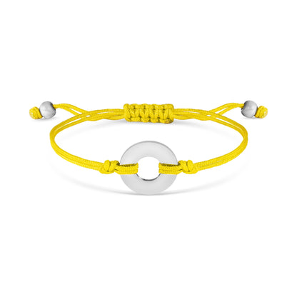 Stainless Steel Engravable Washer Friendship Bracelet