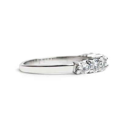 Stainless Steel CZ Ring
