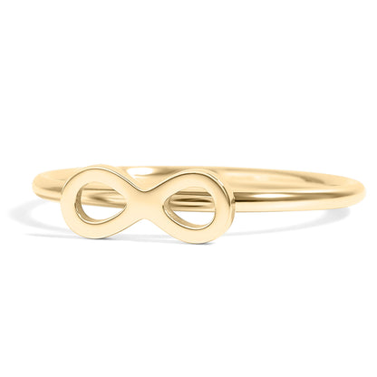 18K Gold PVD Stainless Steel Symbol Stacking Rings