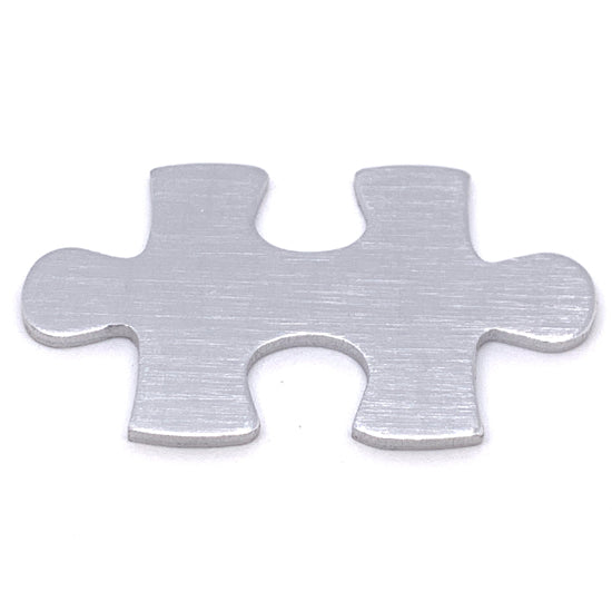Blank Aluminum Puzzle Piece