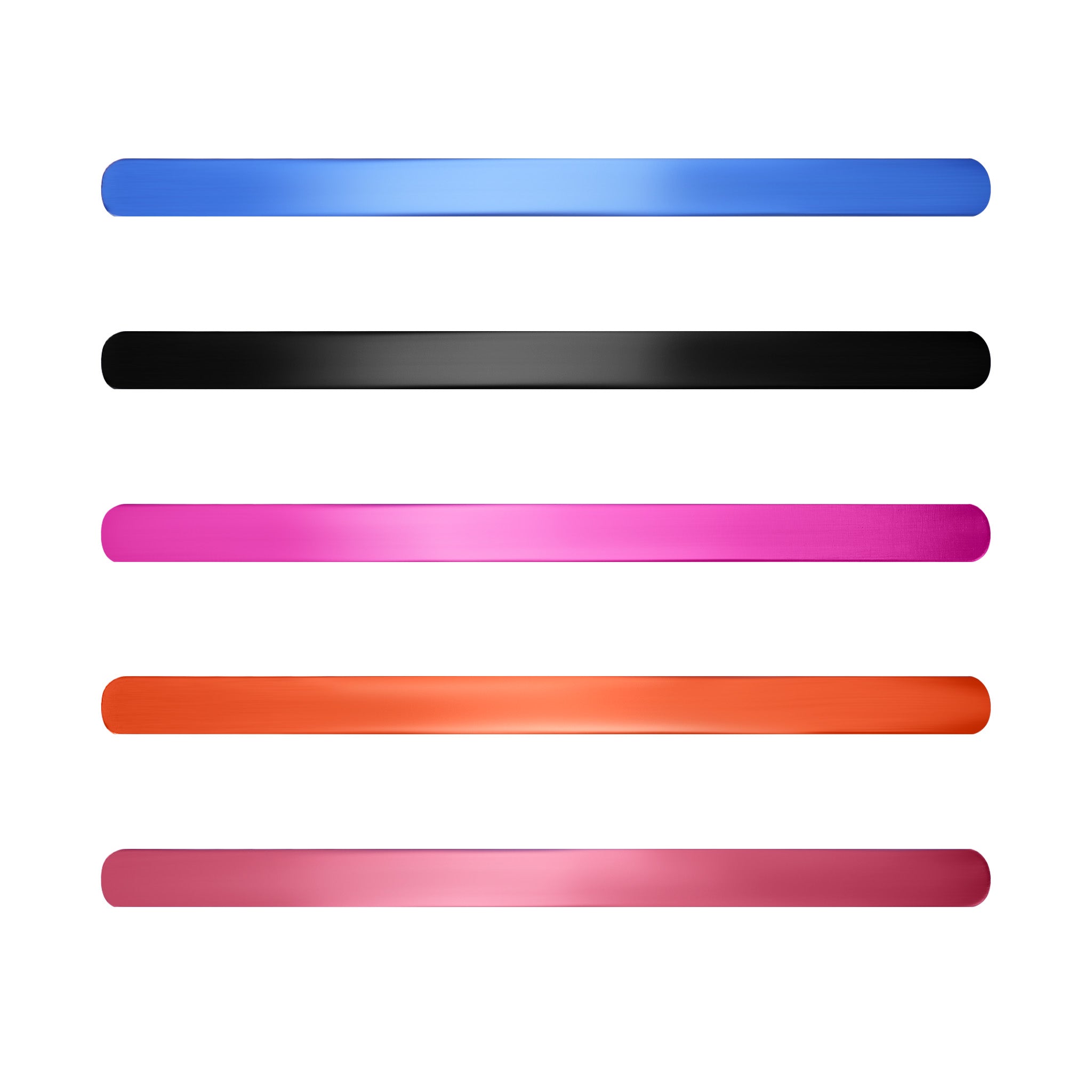 Blank Aluminum 3/8" Wide 6" Cuff Bracelet
