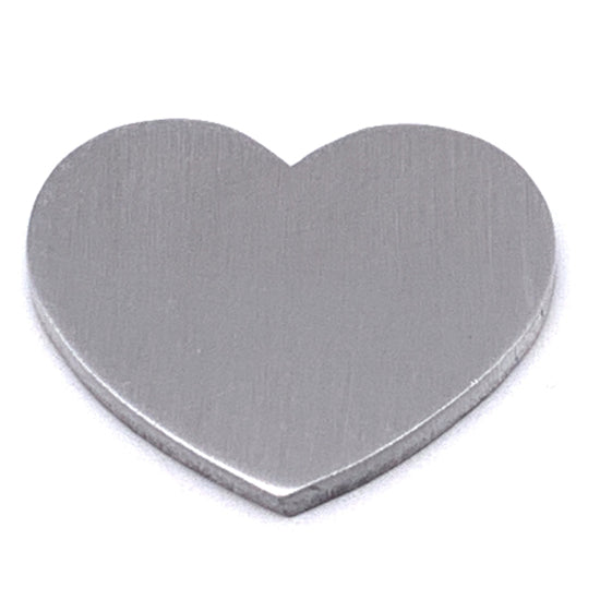 Blank Aluminum Heart
