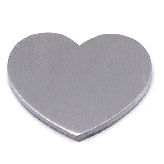 Blank Aluminum Heart