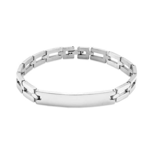 Engravable Stainless Steel Bracelet