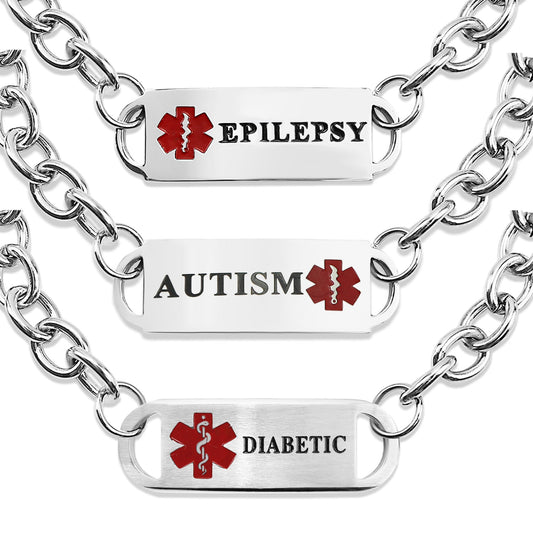 Stainless Steel Medical Bracelets