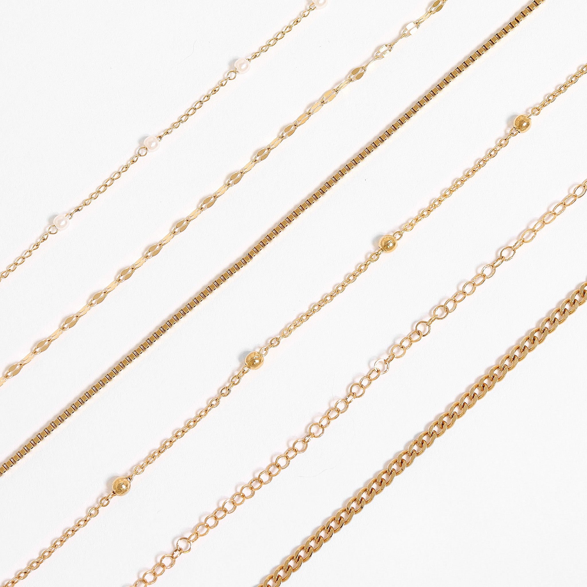 Permanent Jewelry Chain Kit - 18K Gold PVD Stainless Steel