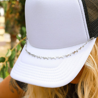 18K Gold PVD Stainless Steel Dolphin Trucker Hat Chain
