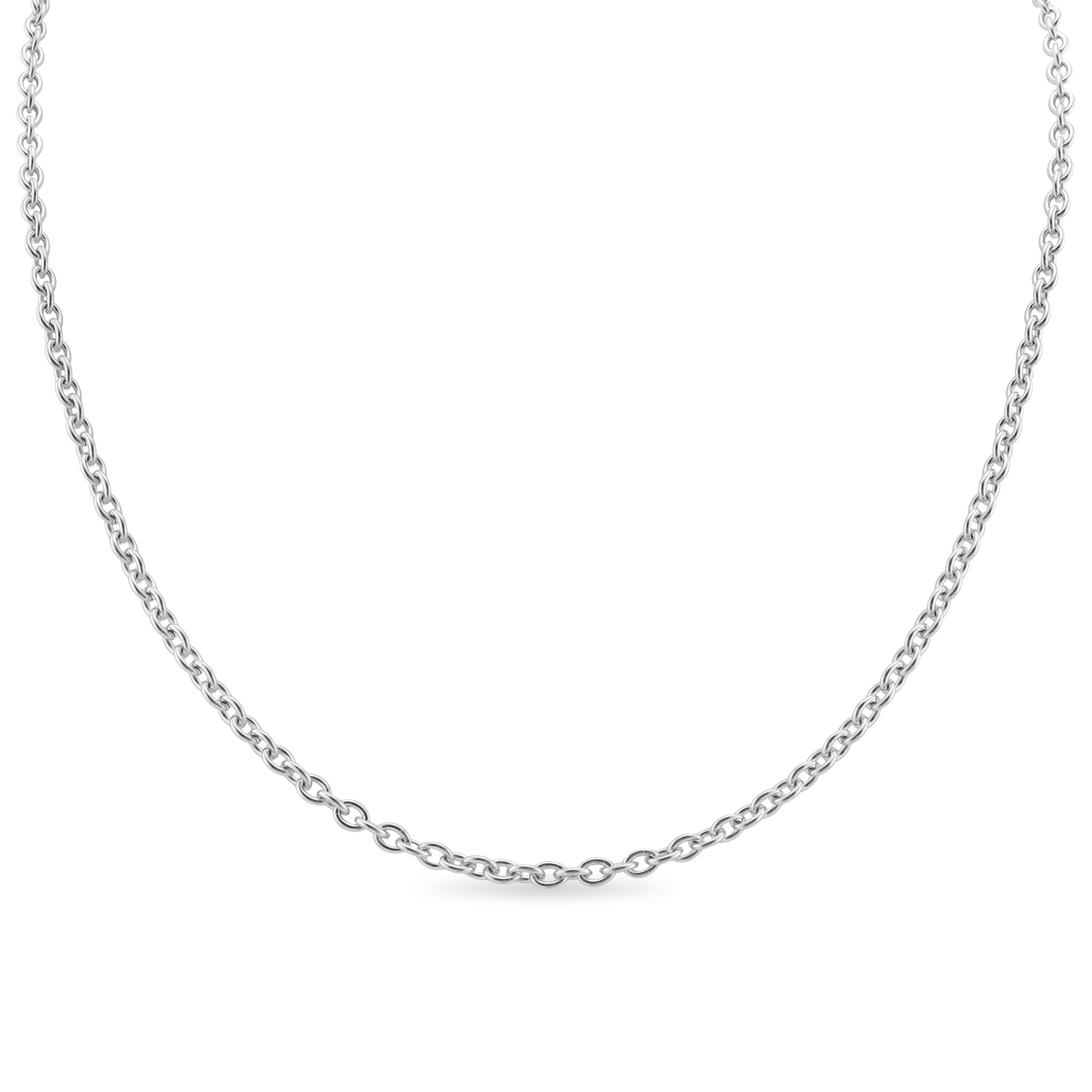 Stainless Steel 4mm Cable Chain Necklace