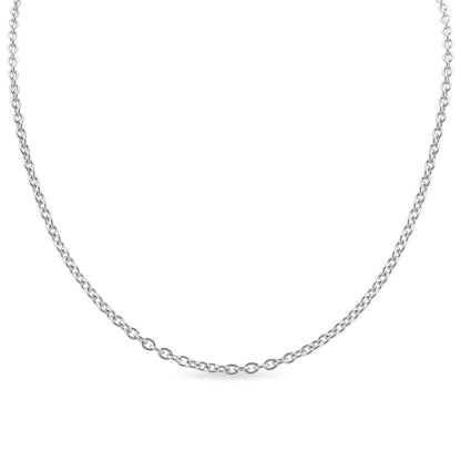 Stainless Steel 4mm Cable Chain Necklace