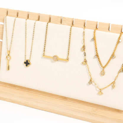 12 Unit Necklace Horizontal Jewelry Display