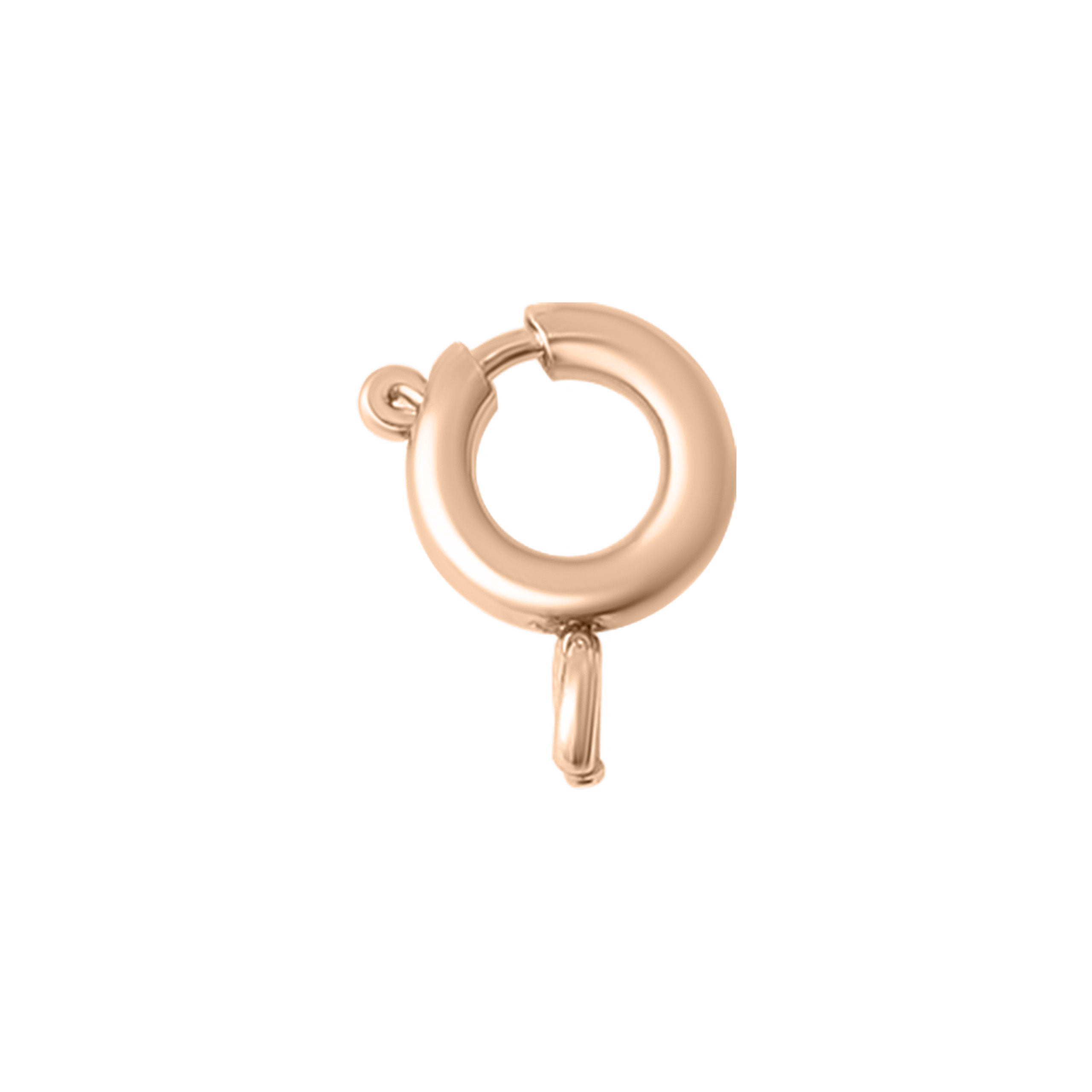 18K Gold PVD Stainless Steel Spring Clasp