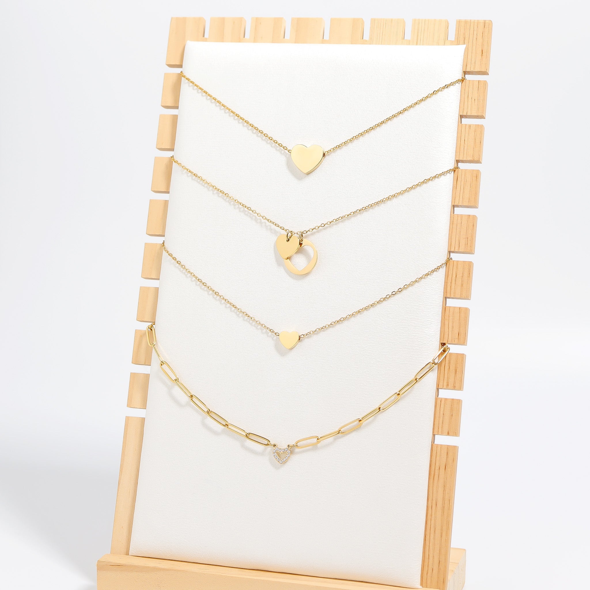 12 Unit Necklace Vertical Jewelry Display