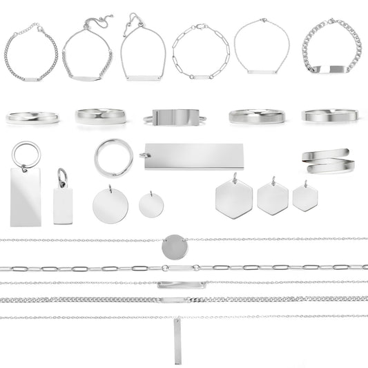 Laser Engraving Starter Kit - Stainless Steel