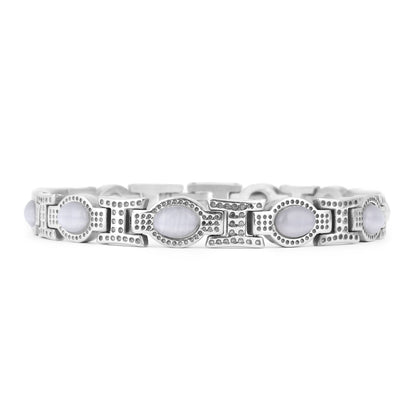 Stainless Steel Germanium Women's Magnetic Bracelet