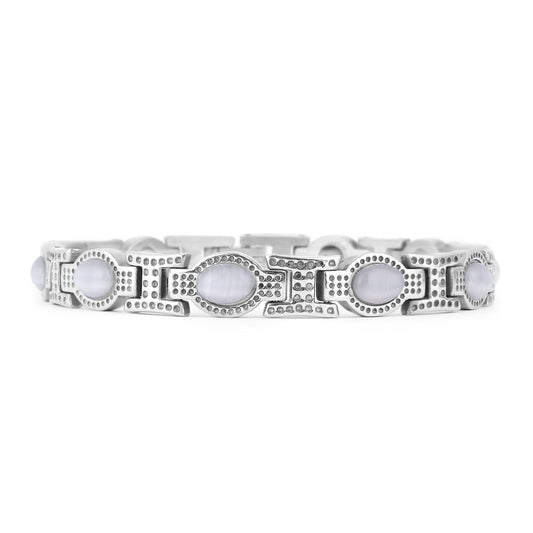Stainless Steel Germanium Women's Magnetic Bracelet