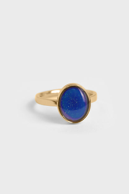 18k Gold PVD Stainless Steel Mood Ring