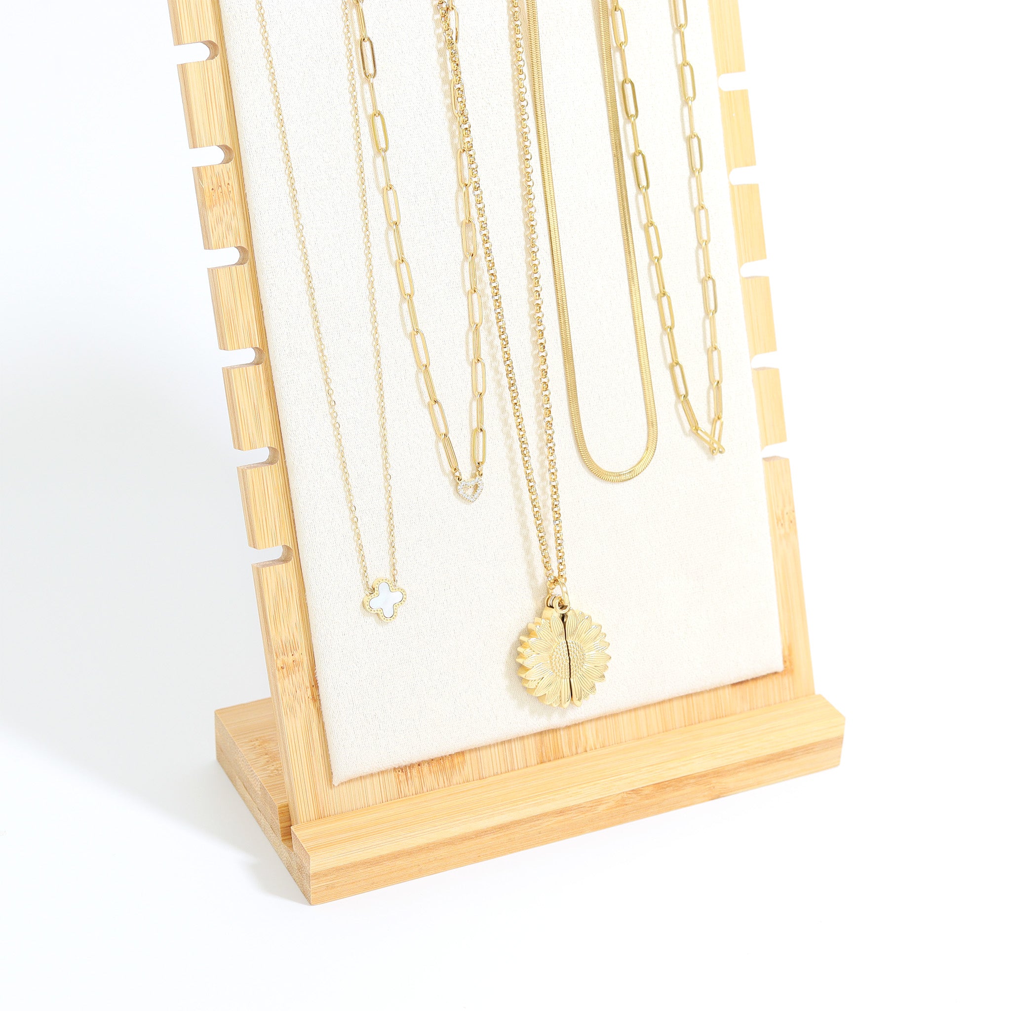 12 Unit Necklace Vertical Jewelry Display
