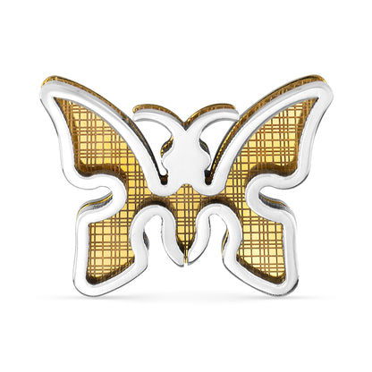 Gold Butterfly Stainless Steel Pendant