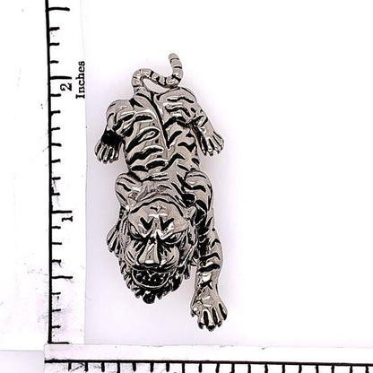 Tiger Beast Stainless Steel Pendant