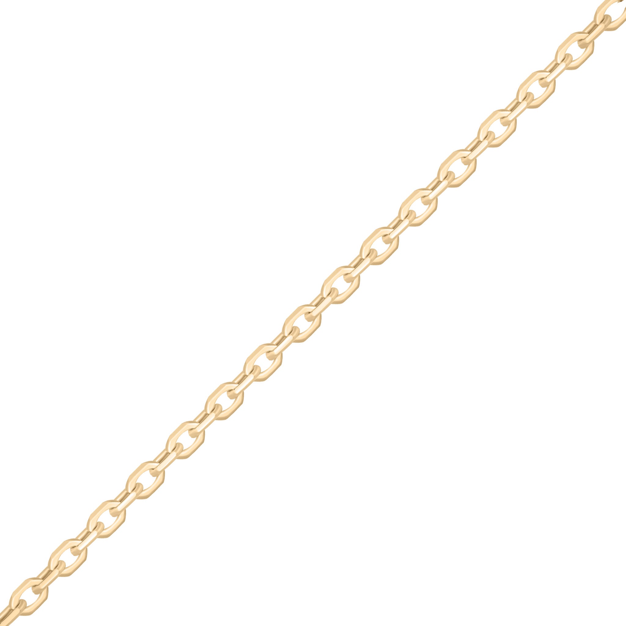 0.9mm Fine Diamond Cut Cable 14K Gold Plated .925 Sterling Silver Permanent Jewelry Chain - By the Foot