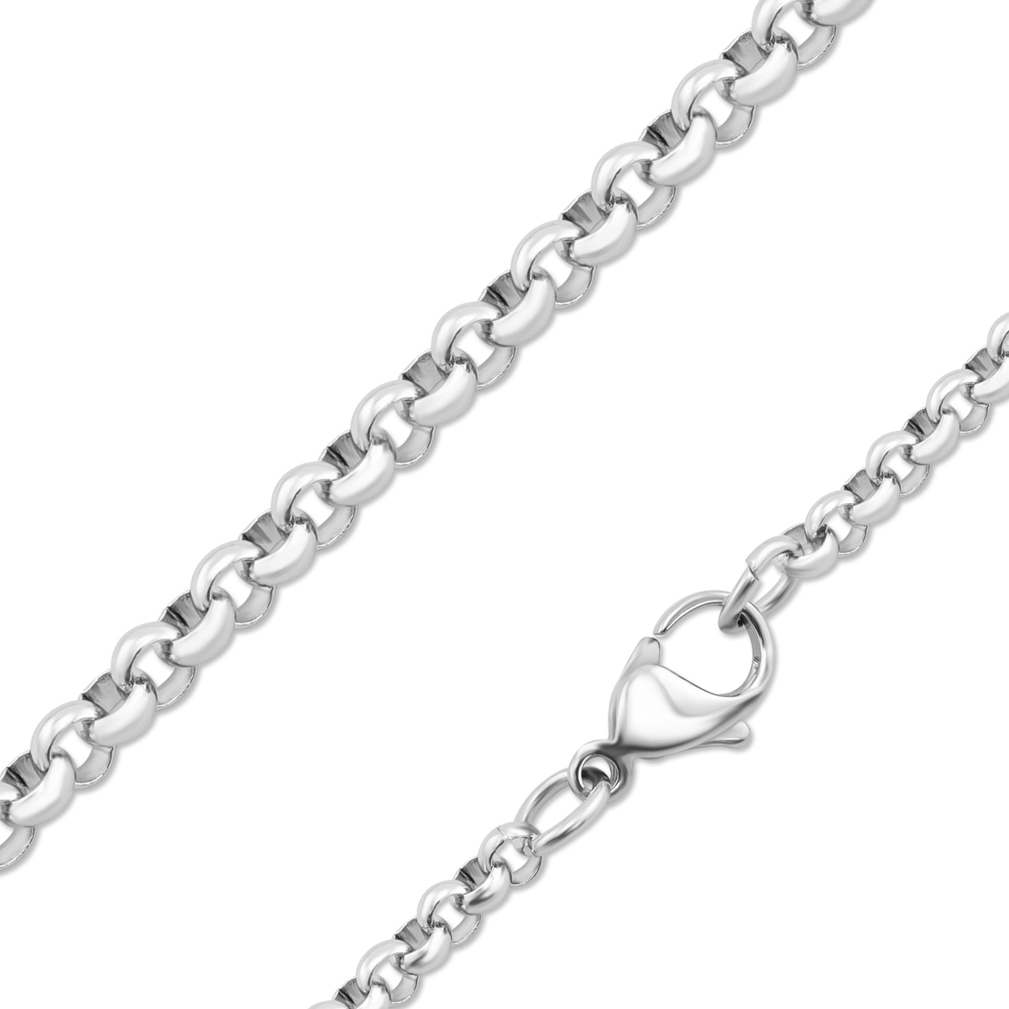 18K Gold PVD Stainless Steel Rolo Chain Necklace