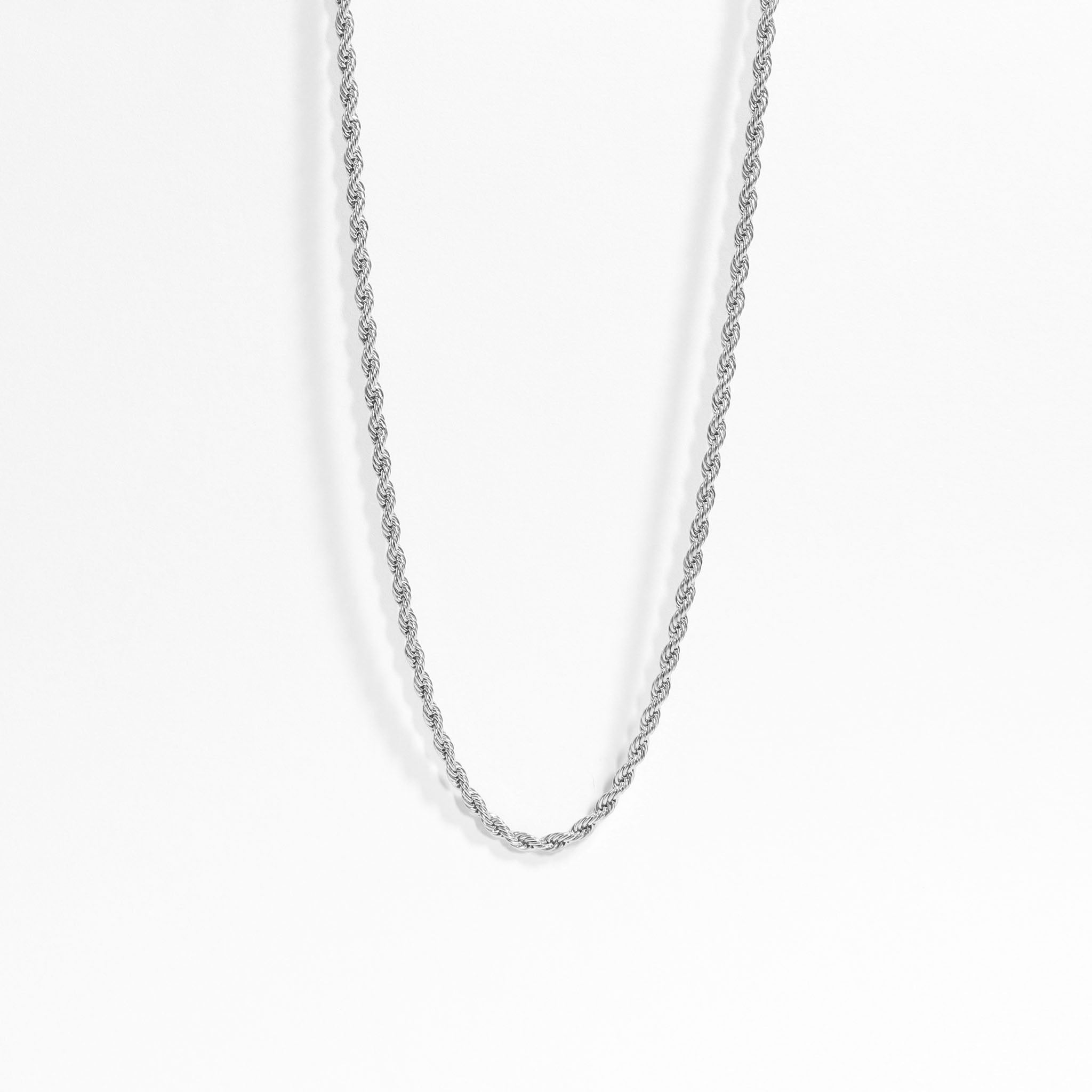 Stainless Steel Rope Chain Necklace