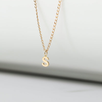 Permanent Jewelry 14K Solid Gold Initial Charms