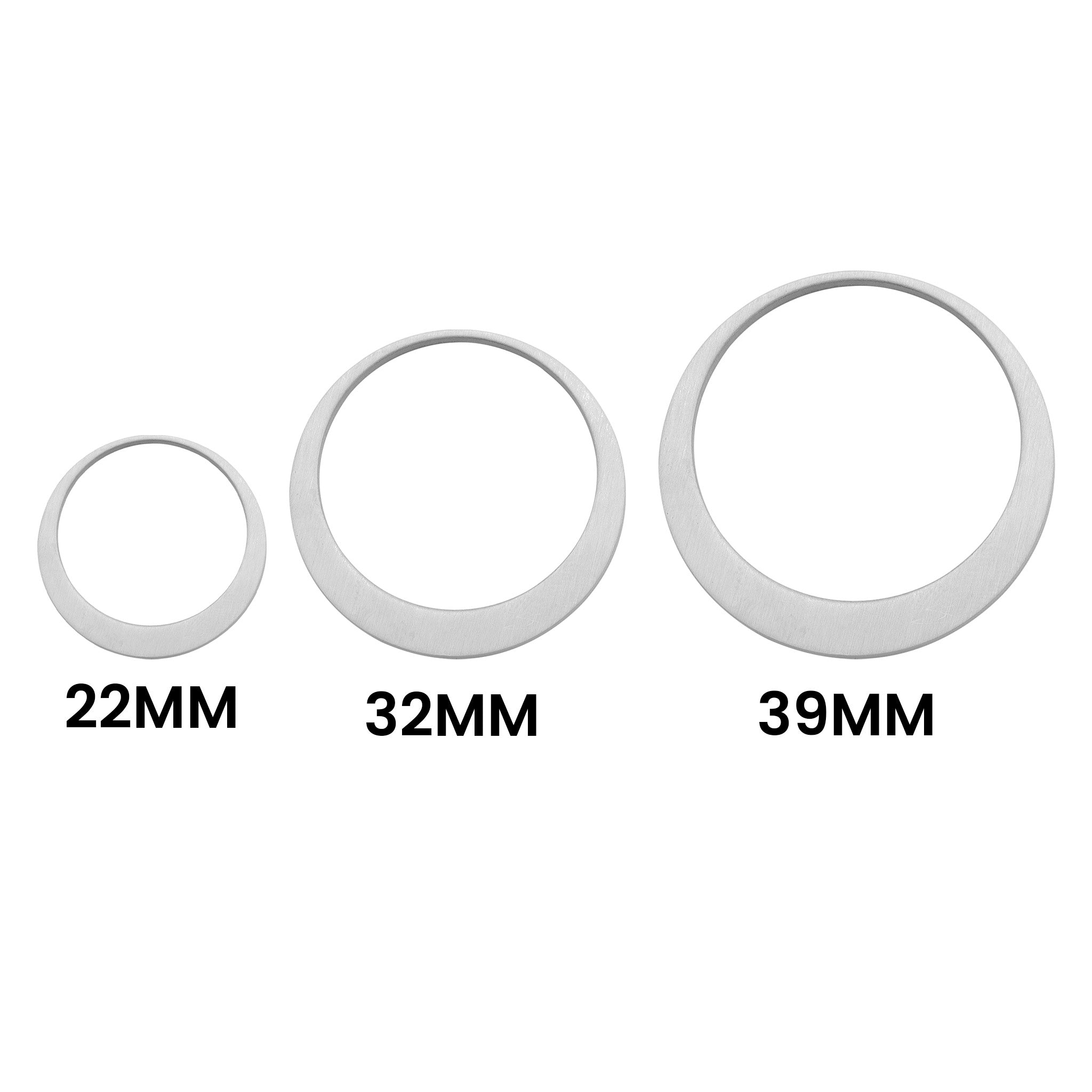Stainless Steel Off Set Washer Pendant