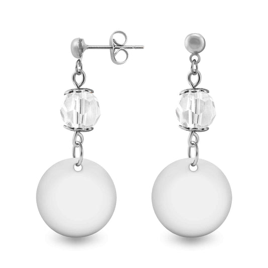 Stainless Steel Birthstone Earrings