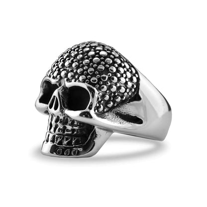 Detailed Skull Stainless Steel Ring