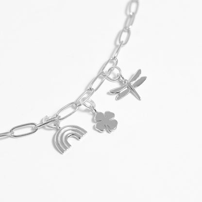 .925 Sterling Silver Dragonfly Charm for Permanent Jewelry