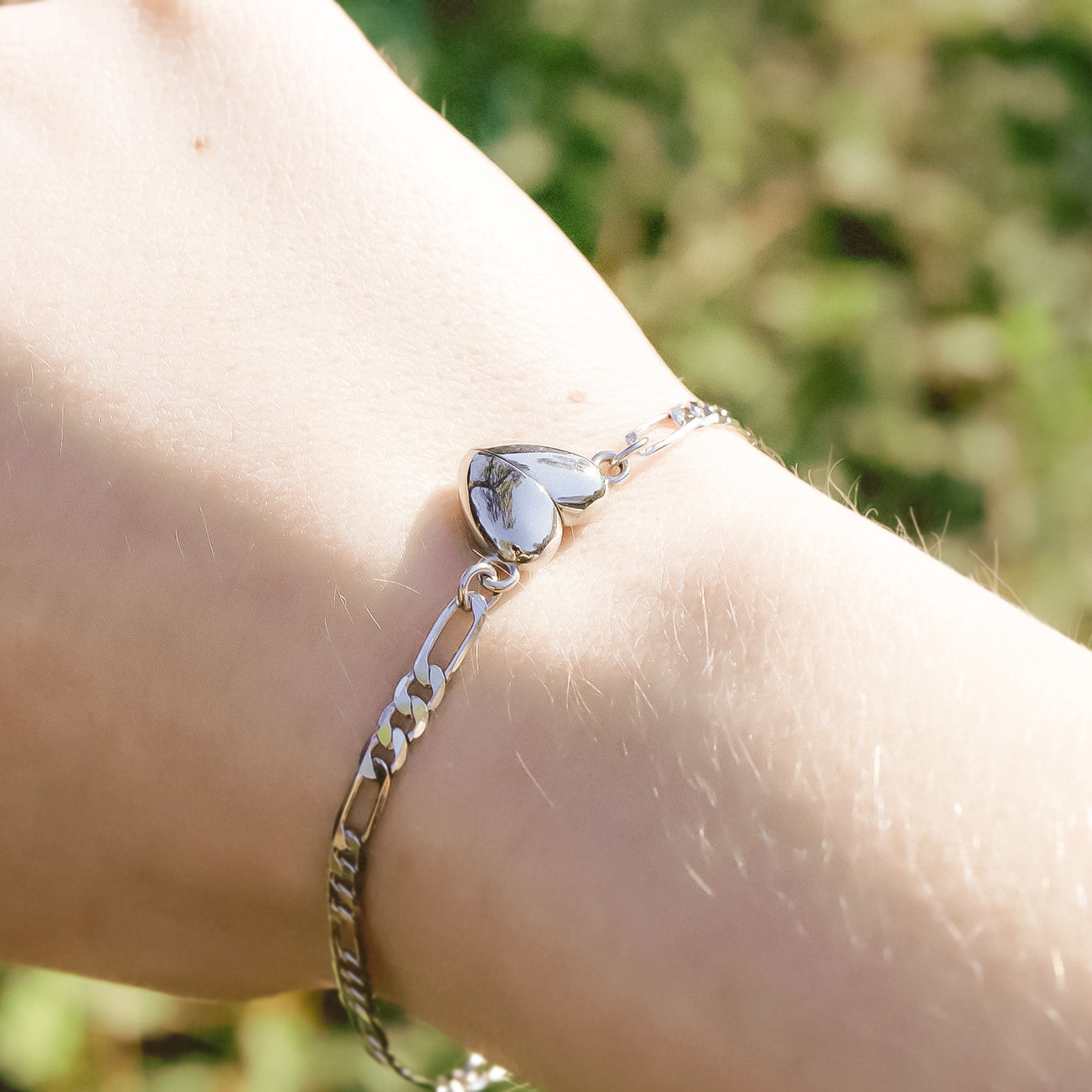 18K Gold PVD Stainless Steel Heart Magnetic Clasp