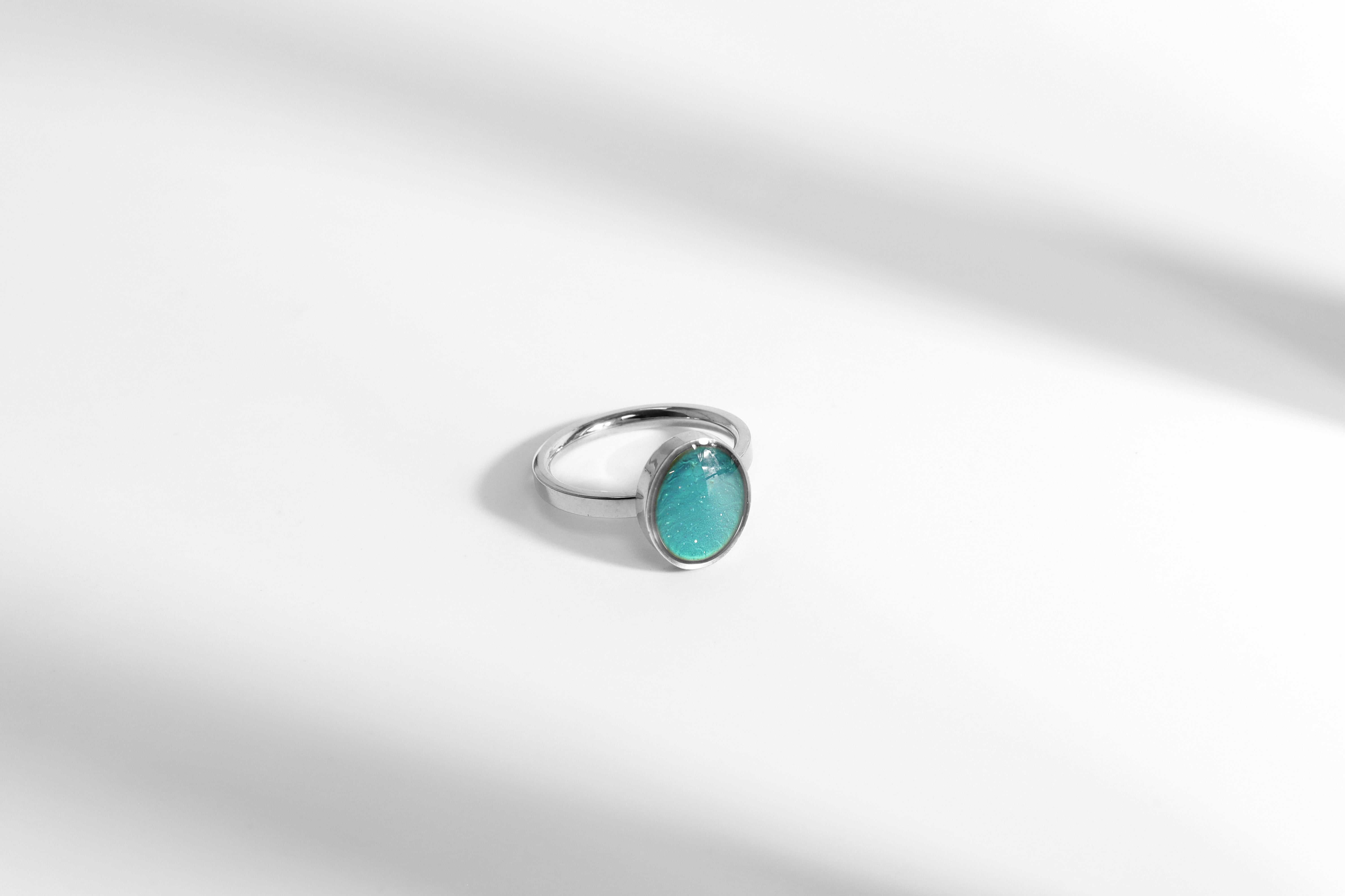 Stainless Steel Mood Ring