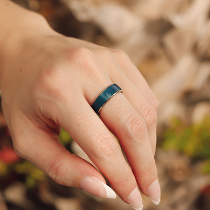Stainless Steel Band Mood Ring